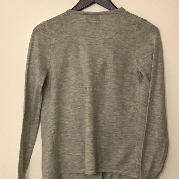 “KNOX ROSE” Women’s gray sweater / shawl - Picture 2 of 5